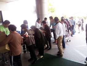 3.御船 避難所　支援物資　食品