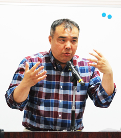 中野晃一氏講演「安倍政権の現状と私たちの課題」 〝愛国〟が富と権力集中の「隠れ蓑」に