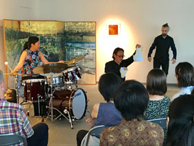 『沈黙』に着想の作品５点 遠藤周作文学館で展示 対談も 長崎でマコトフジムラ『沈黙と美』刊行記念