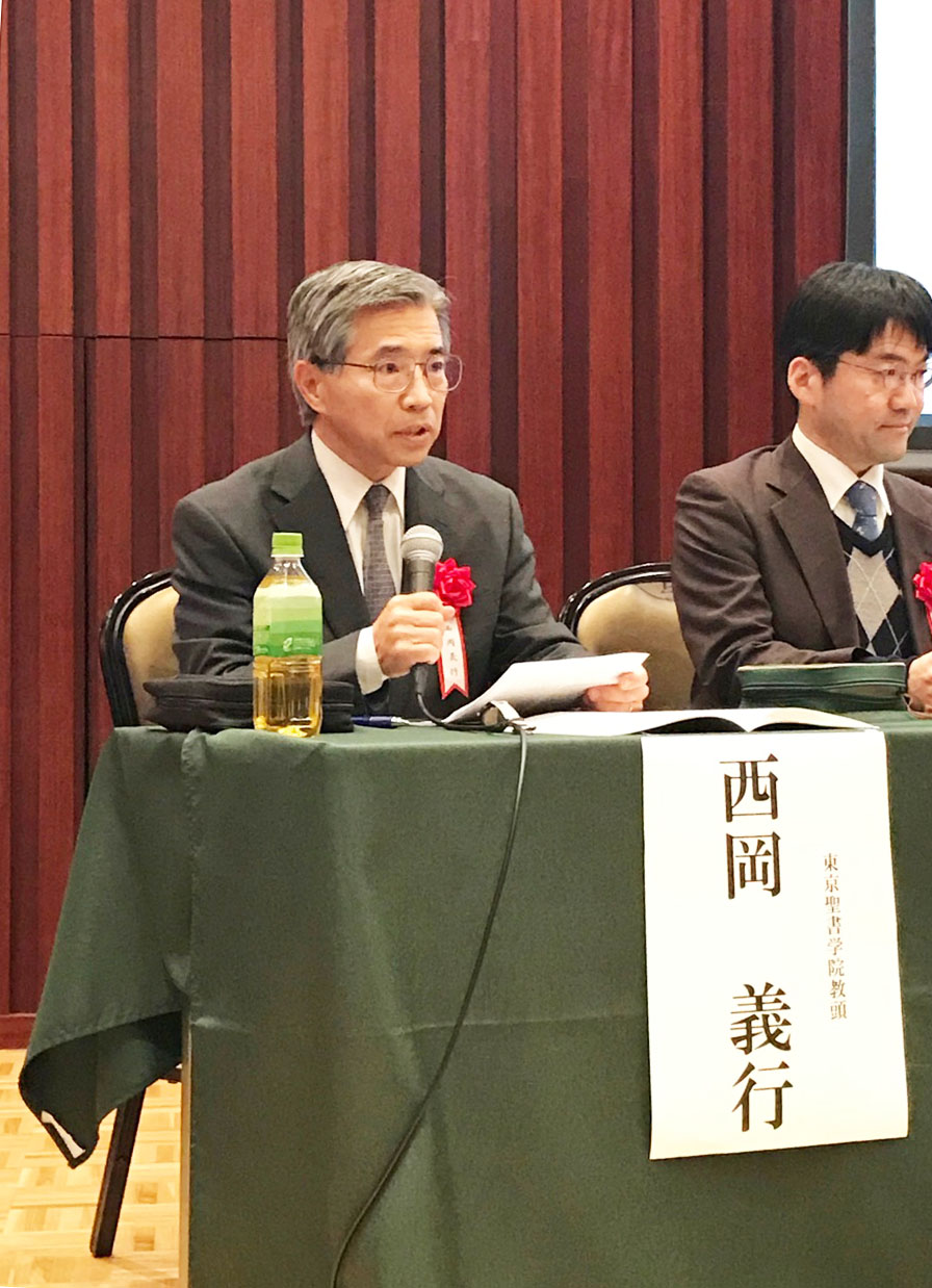 基調講演で西岡氏提言 カテゴリー思考から物語思考へ 九キ災 日本宣教フォーラム② 岩上氏 福音書のイエスと使徒パウロの統合に重要なヒントがある 朝岡氏 「ジレンマを抱えること」と「誠実であること」の大切さ