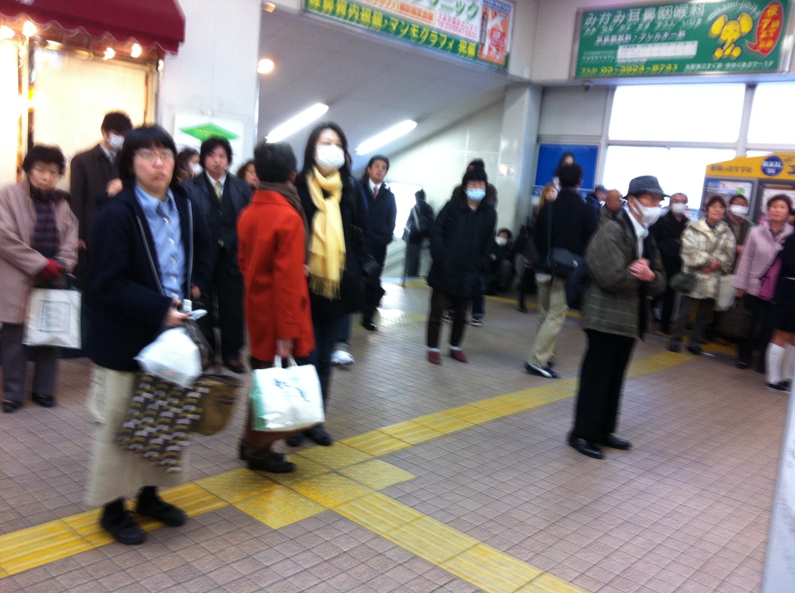 東京、千葉で都市機能混乱　私の3.11～10年目の証し　いわきでの一週間⑤