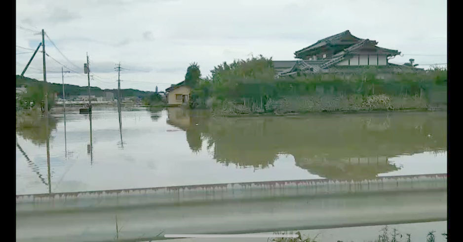 九キ災 佐賀県武雄市にスタッフ派遣   浸水被害地域に支援活動開始