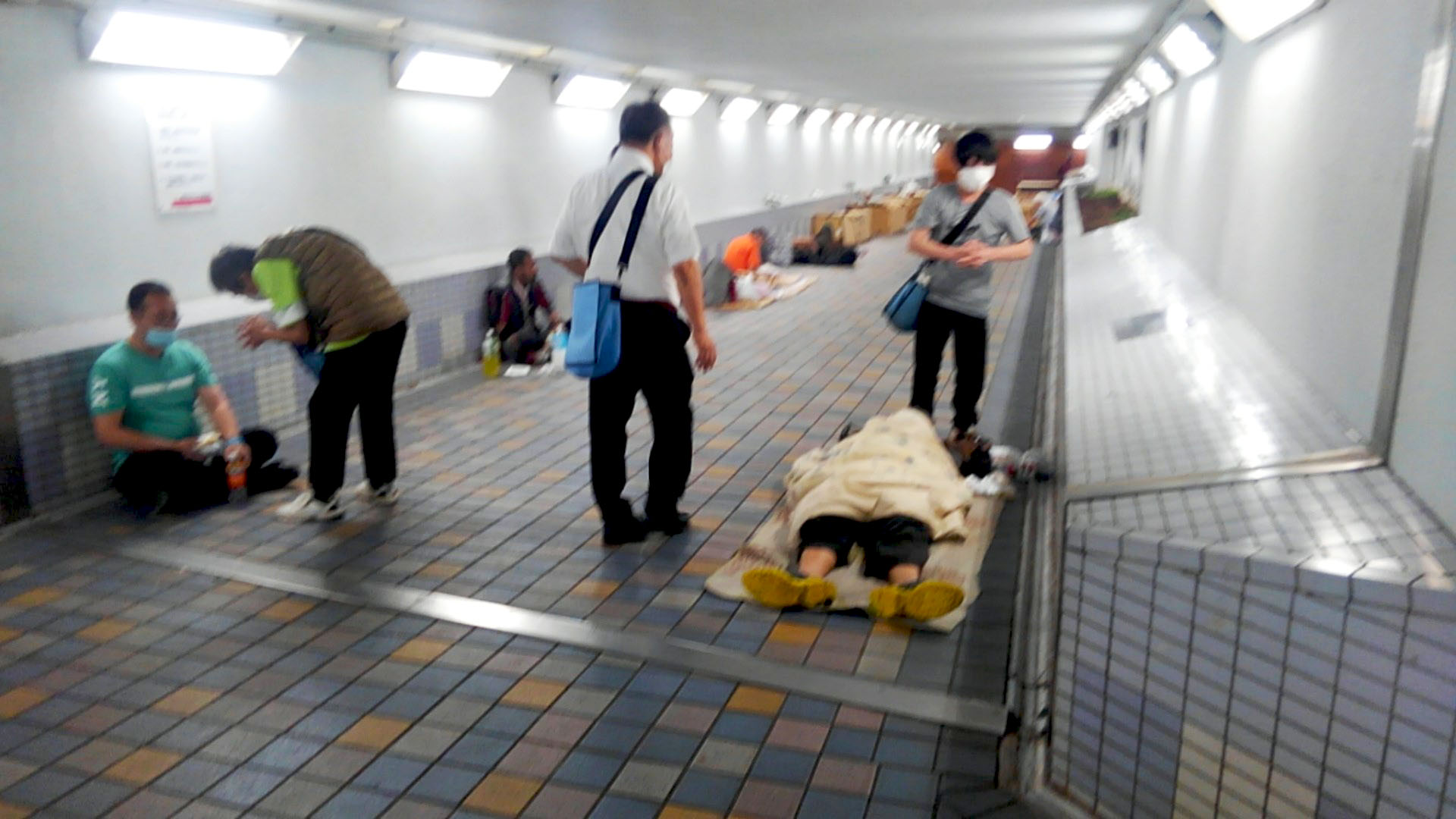 コロナ禍第二波でも続く野宿生活者支援　横浜寿町