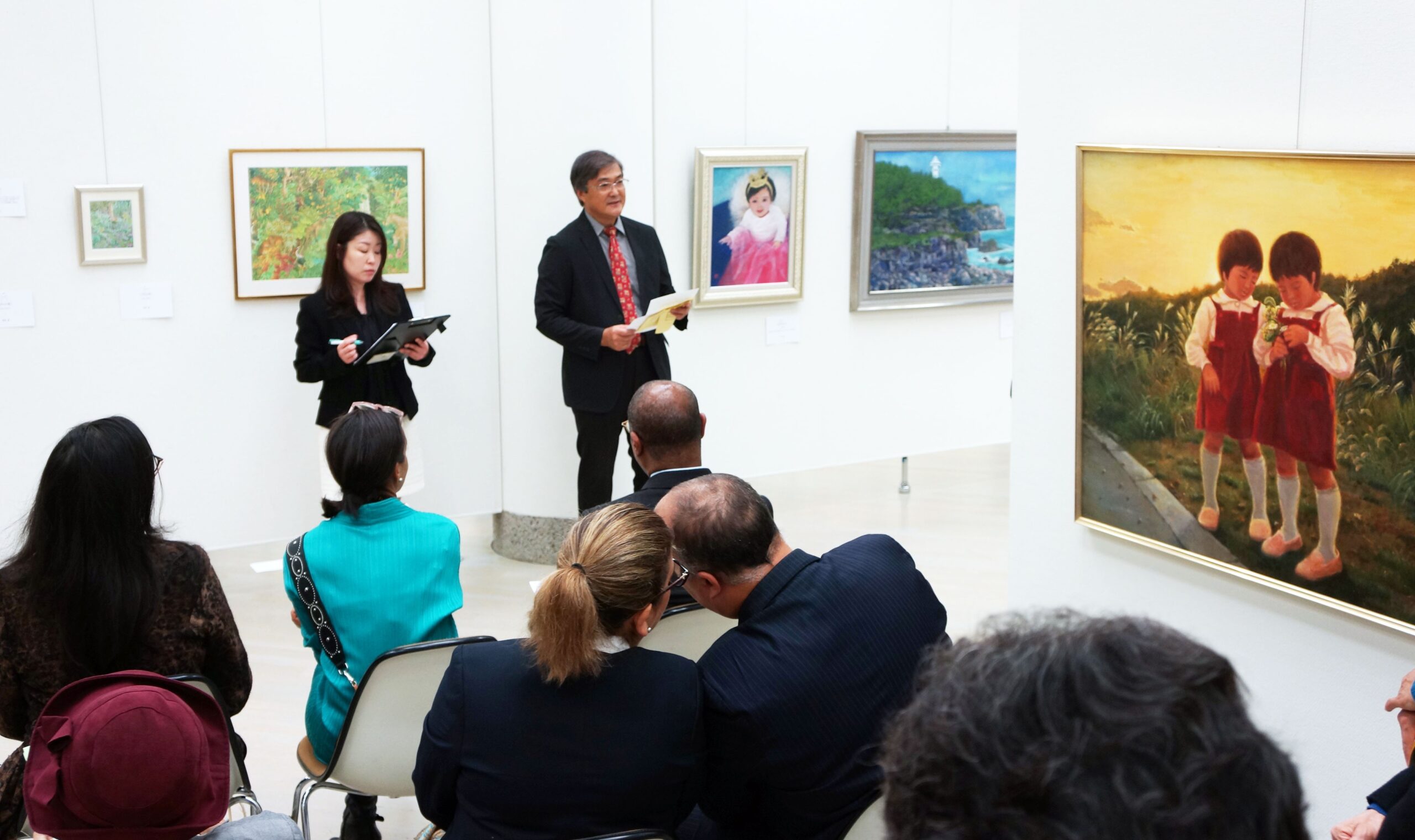 バイブル＆アートミニストリーズ公募展開催 ジャマイカ大使夫人も出品