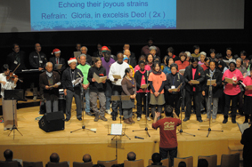 那須で初の市民クリスマス 牧師会の歴史と宣教師の一声　第１回那須地区市民クリスマス『♪みんなでクリスマス♪』