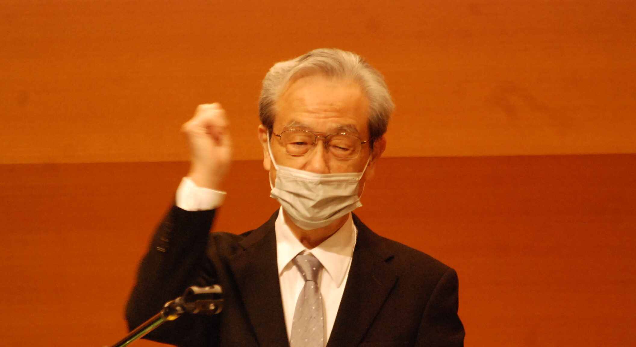 「朝祷会第36回関東ブロック大会」で石丸氏  「“こういうわけで”今は神の家族」