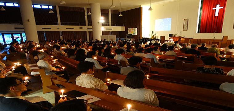 沖縄戦７０年「慰霊の日」 にキリスト者の祈り　語り継ぎ、未来に平和を
