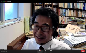 敗戦76年 各地で8・15集会  宗教は「名誉の死」に利用される  「『終戦の日』を前に戦争を考えるミニ集会」で星出氏