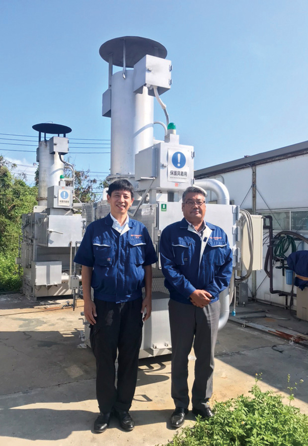 愛から生まれた小型焼却炉 超低公害「チリメーサー」コロナ禍の病院や離島僻地で大活躍