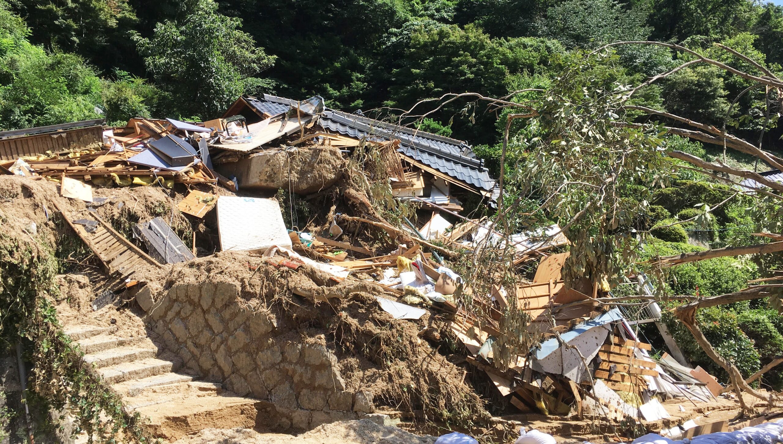 呉市を支援地域に活動開始  キリスト教会･広島災害対策室