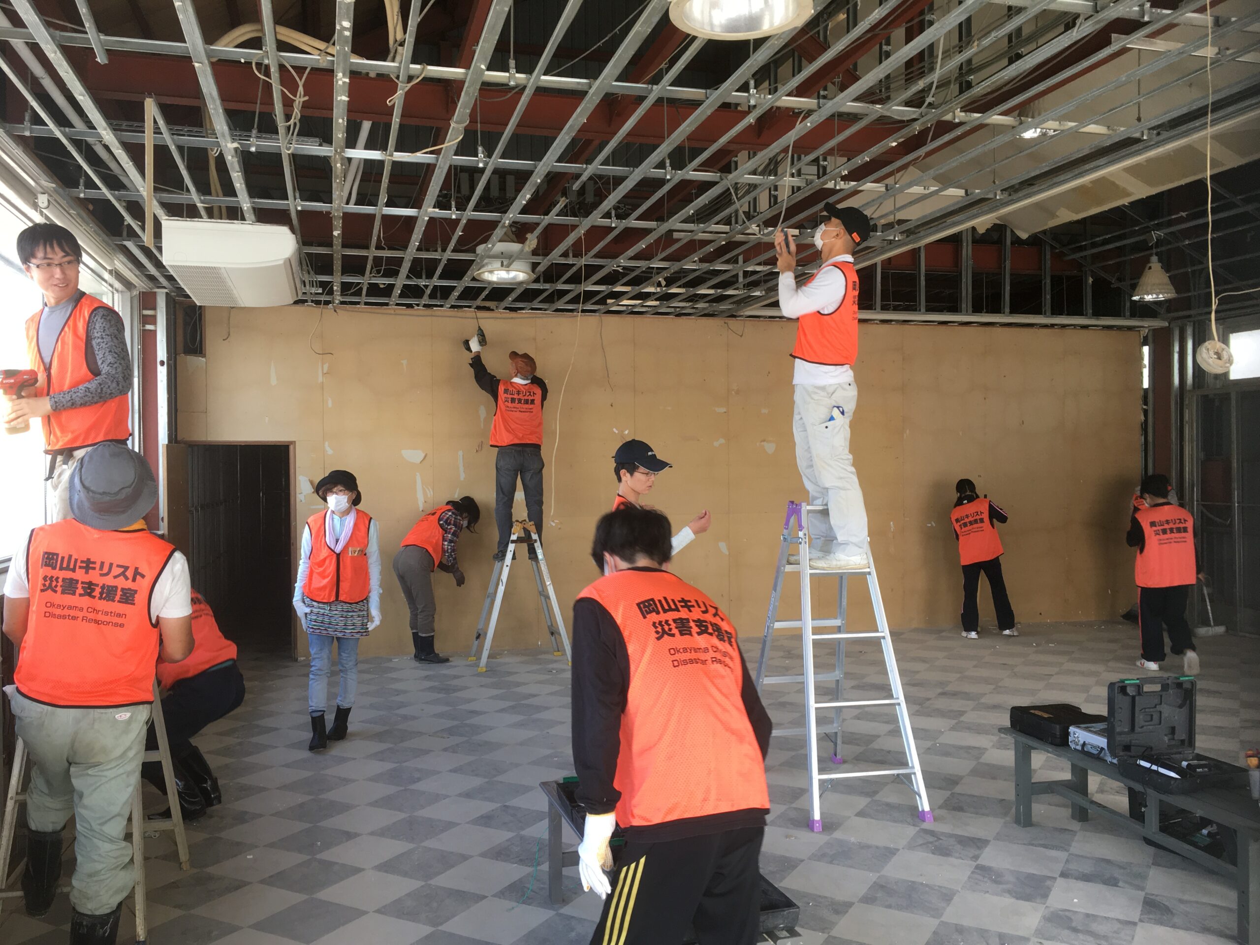 西日本豪雨災害に見るキリスト者の支援　「ことばでなくアクションで伝道を」　京都・からしだね公開シンポジウム