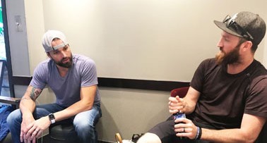 日本シリーズ最中  サファテ選手 パットン選手にインタビュー 温かいファンの応援 いい戦いを