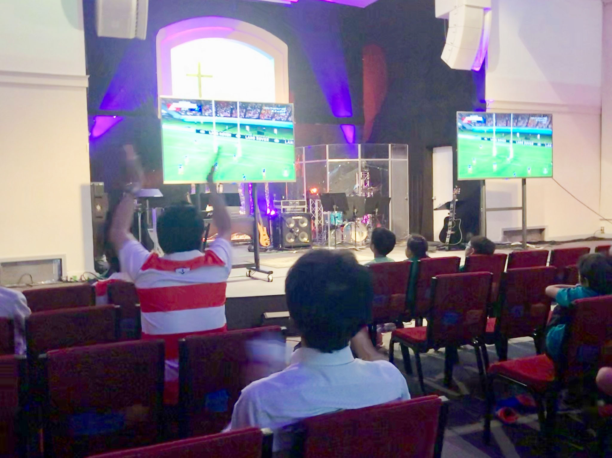 プロのクリスチャンラガーマン、コーチが証し　イエスの死と復活こそ勝利　各地でラグビーワールドカップ伝道