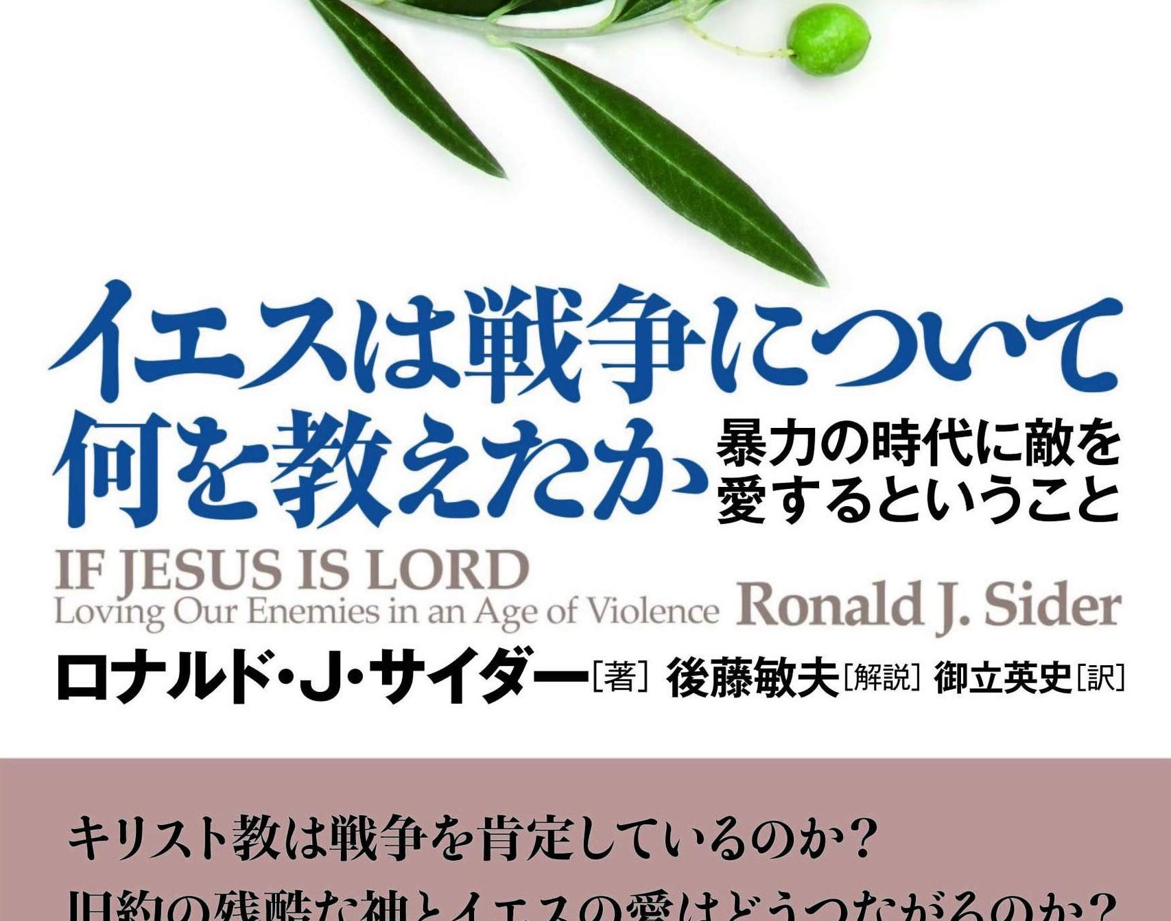 神学/“アメリカ福音派の社会的良心”ロナルド・サイダーの集大成