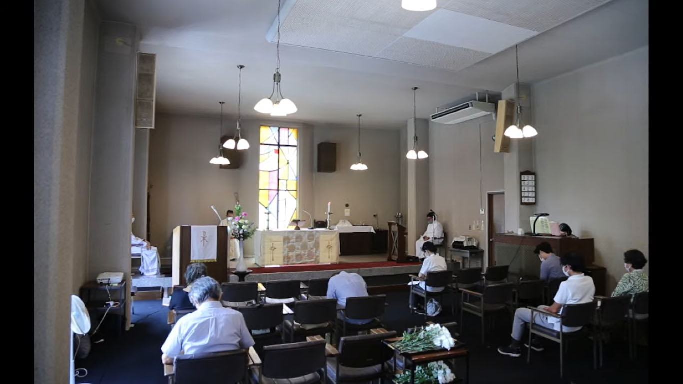 原爆投下76年の広島・長崎 コロナ禍で記念礼拝  対面・オンラインで追悼