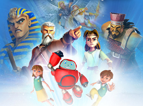 スーパーブック・バイブルラーニング・プロジェクト　「アニメ親子劇場シリーズ」 コンピューターアニメに　ネットで聖書宣教　全く知らない人も聖書のとりこになる計画に