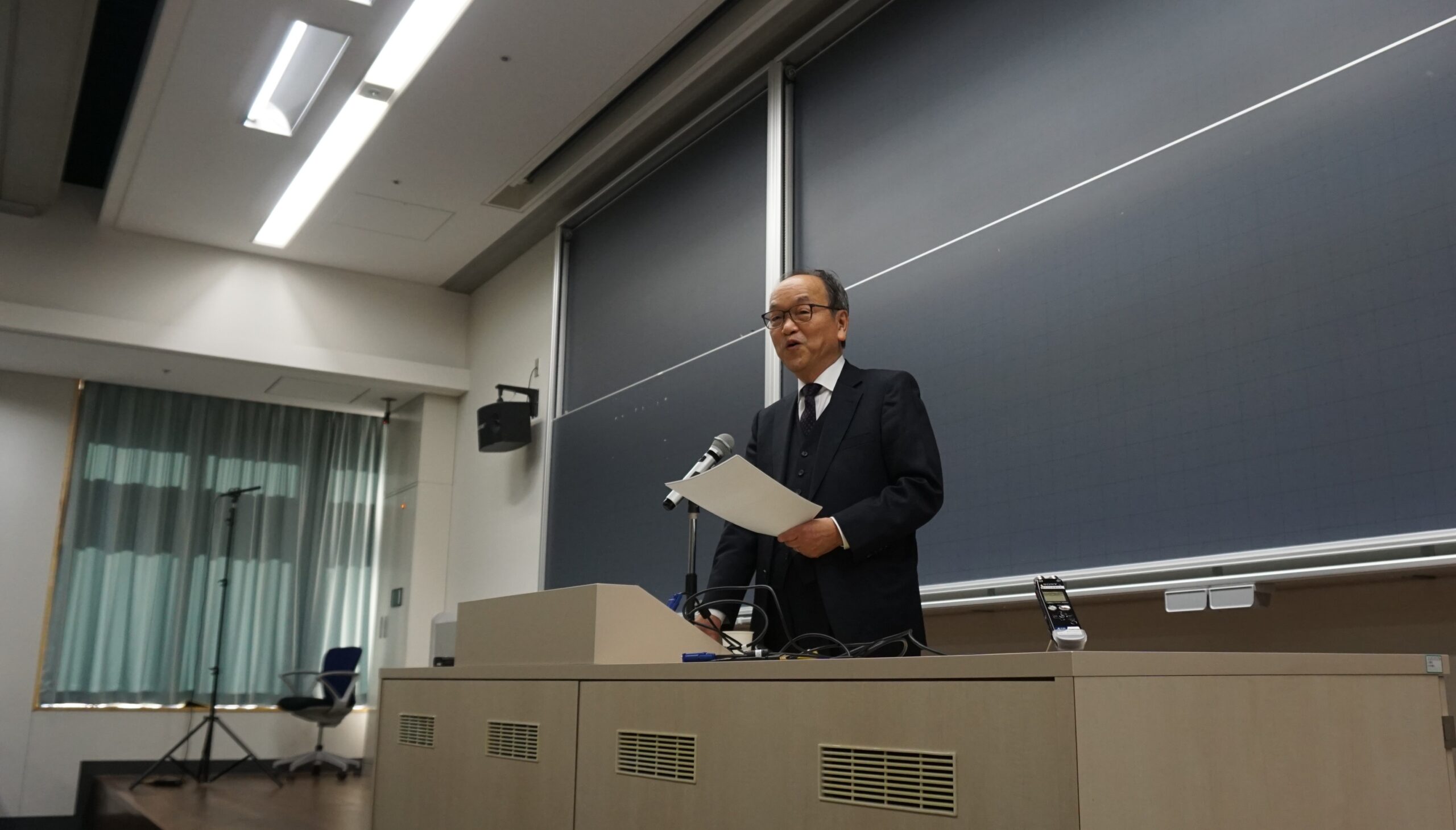 青学元学院長・梅津氏が最終講義 「大学にキリスト教は必要か？」
