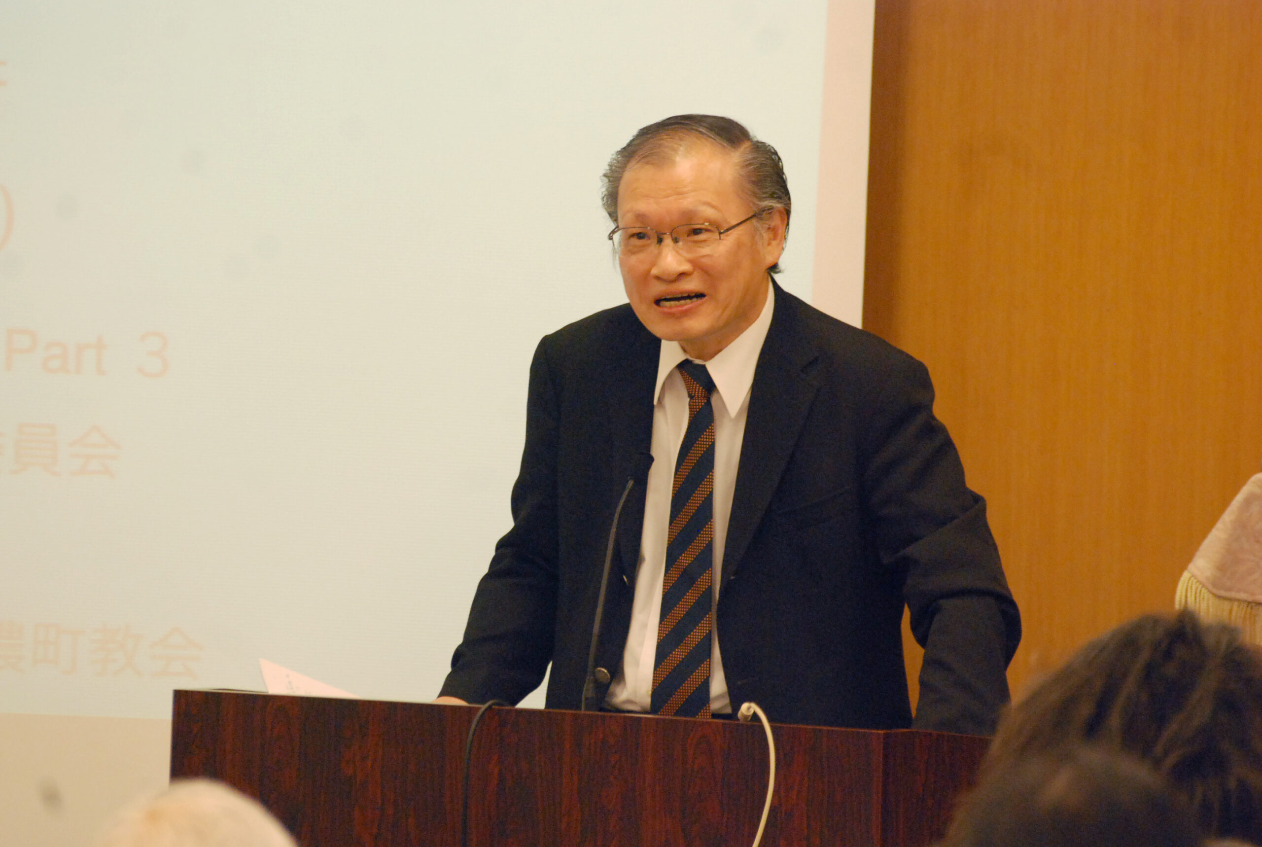 闇の中に光あれ─イエスとアウグスト、アブラハムとバベルの塔─ メッセージ  金性済（キム・ソンジェ） 日本キリスト教協議会総幹事