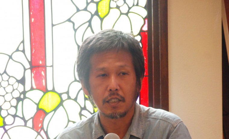 ヘイトデモ現場で信州夏期宣教講座エクステンション　神奈川新聞石橋学記者　〝差別と戦う〟が地元紙の役目