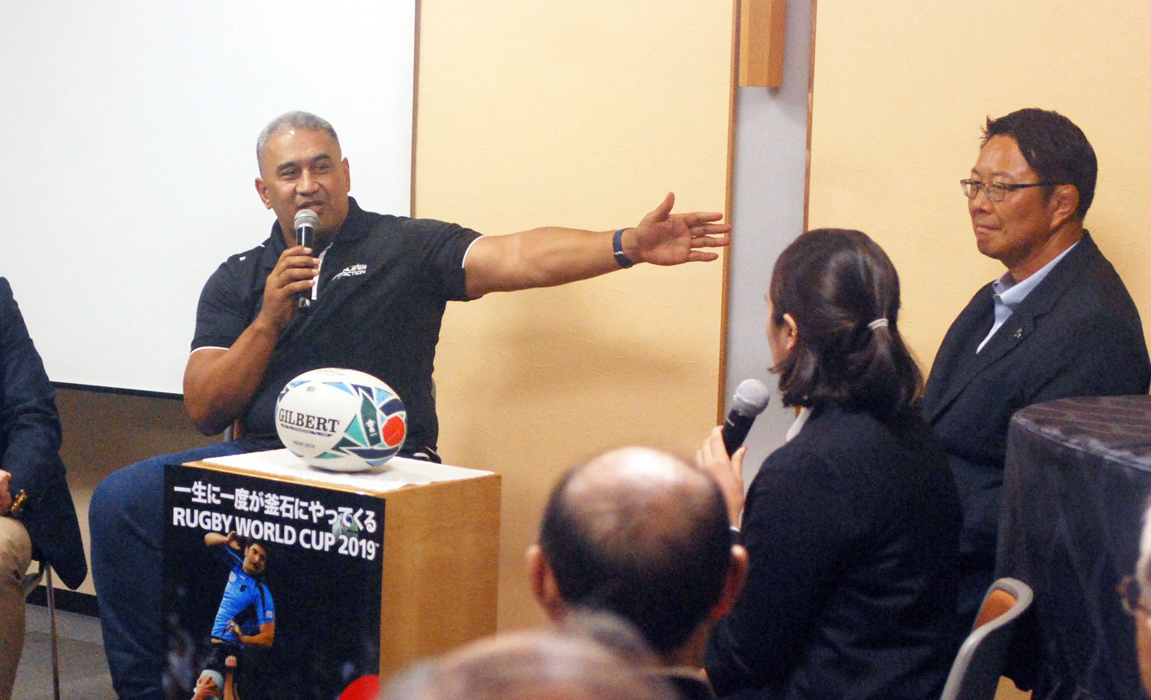 元オールブラックス代表、元全日本代表が対談 ティモ・タガロア氏 〝信仰〟でつらさ乗り越え