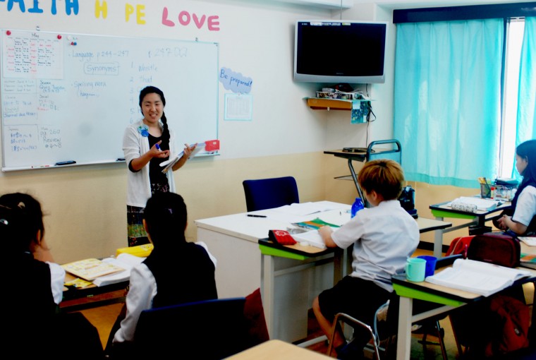 国籍こえ一つの体築く　東京都　東京早稲田インターナショナルクリスチャンスクール