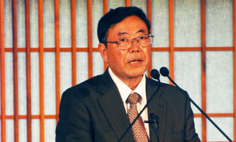 第26回ホーリネス弾圧記念聖会で中村氏 絶えず目を覚まして