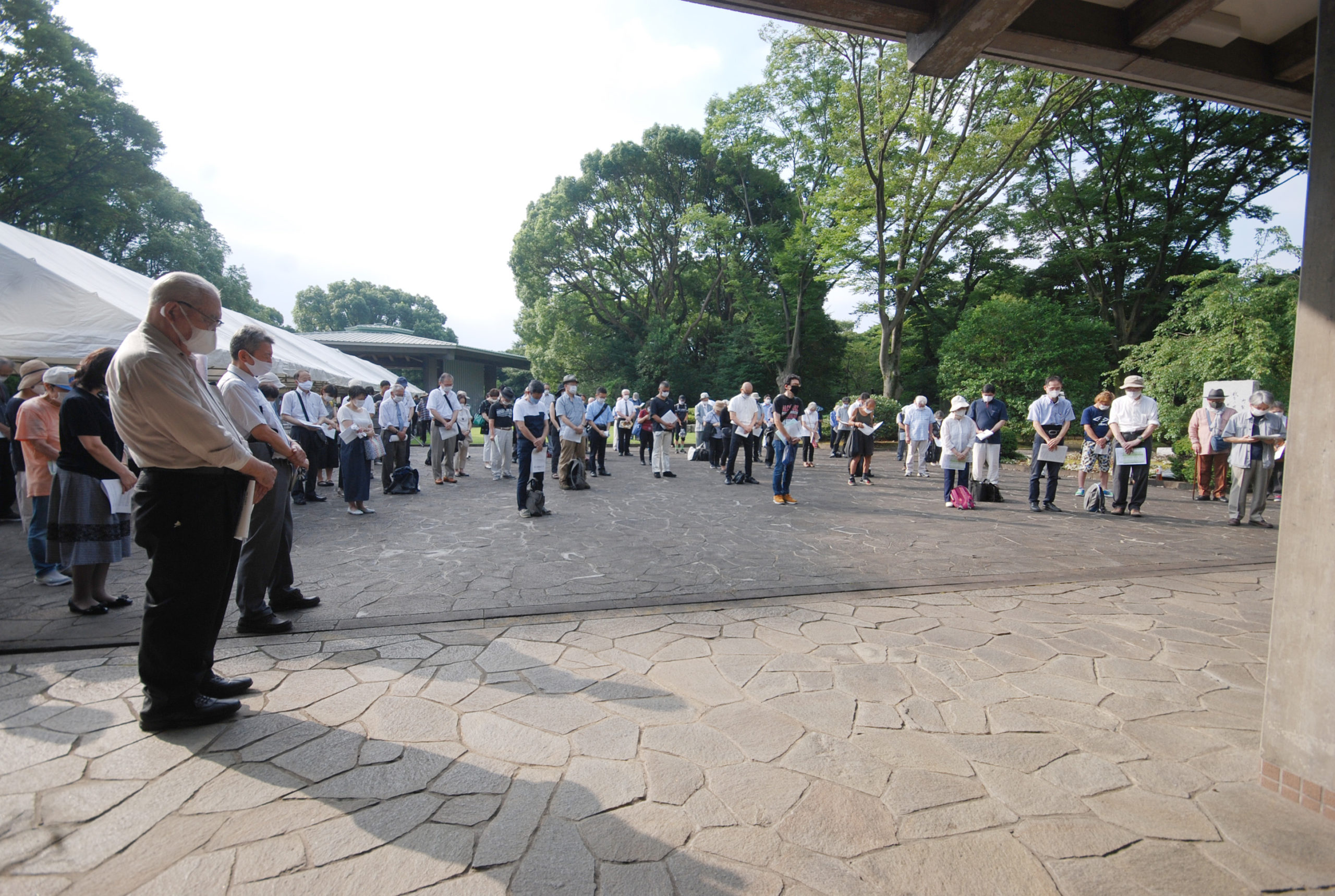 千鳥ヶ淵8・15集会で比企氏 　粘り強く継続を
