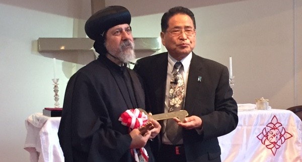 会堂引き渡しで共に礼拝　カリスチャペル京阪奈の宣教をコプト正教会継承