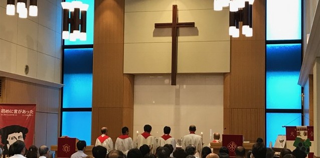 宗教改革500年 現代の日本に応えるルター 初のルーテル教会合同聖餐礼拝