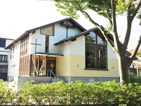 樹々の緑に映える街のオアシス 千葉県 湖北パークサイドチャペル献堂 地域の人々と共に御前に憩う教会