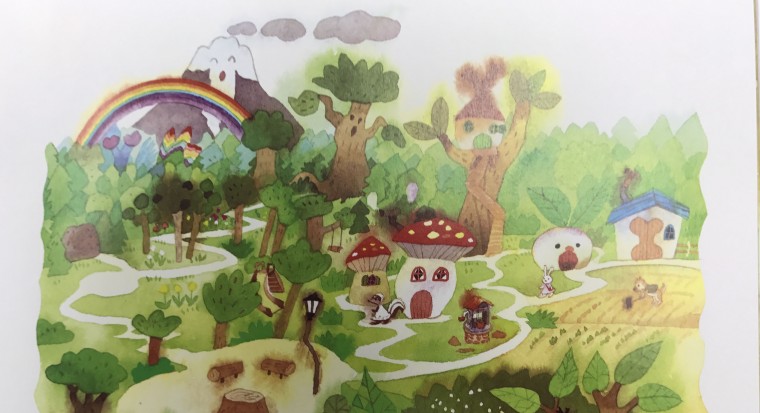 白血病の女の子の思い 絵本でつなぐ てをつないで さあみんなで 出身地埼玉で原画展「いちばん大切なもの」 つらいのはきみひとりだけじゃないよ