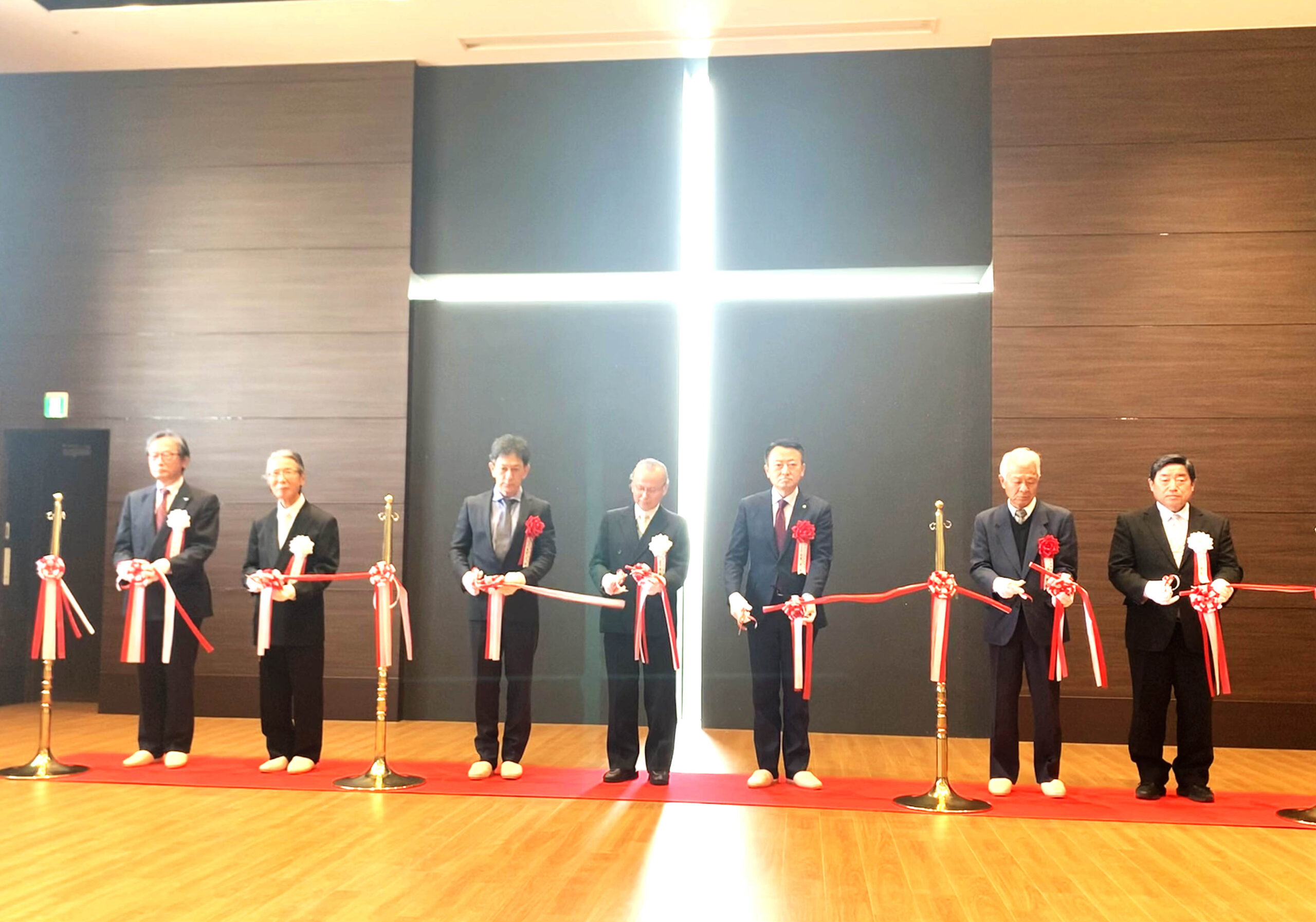 「川越キングス・ガーデン」竣工祝福式　災害復旧のモデルケースに