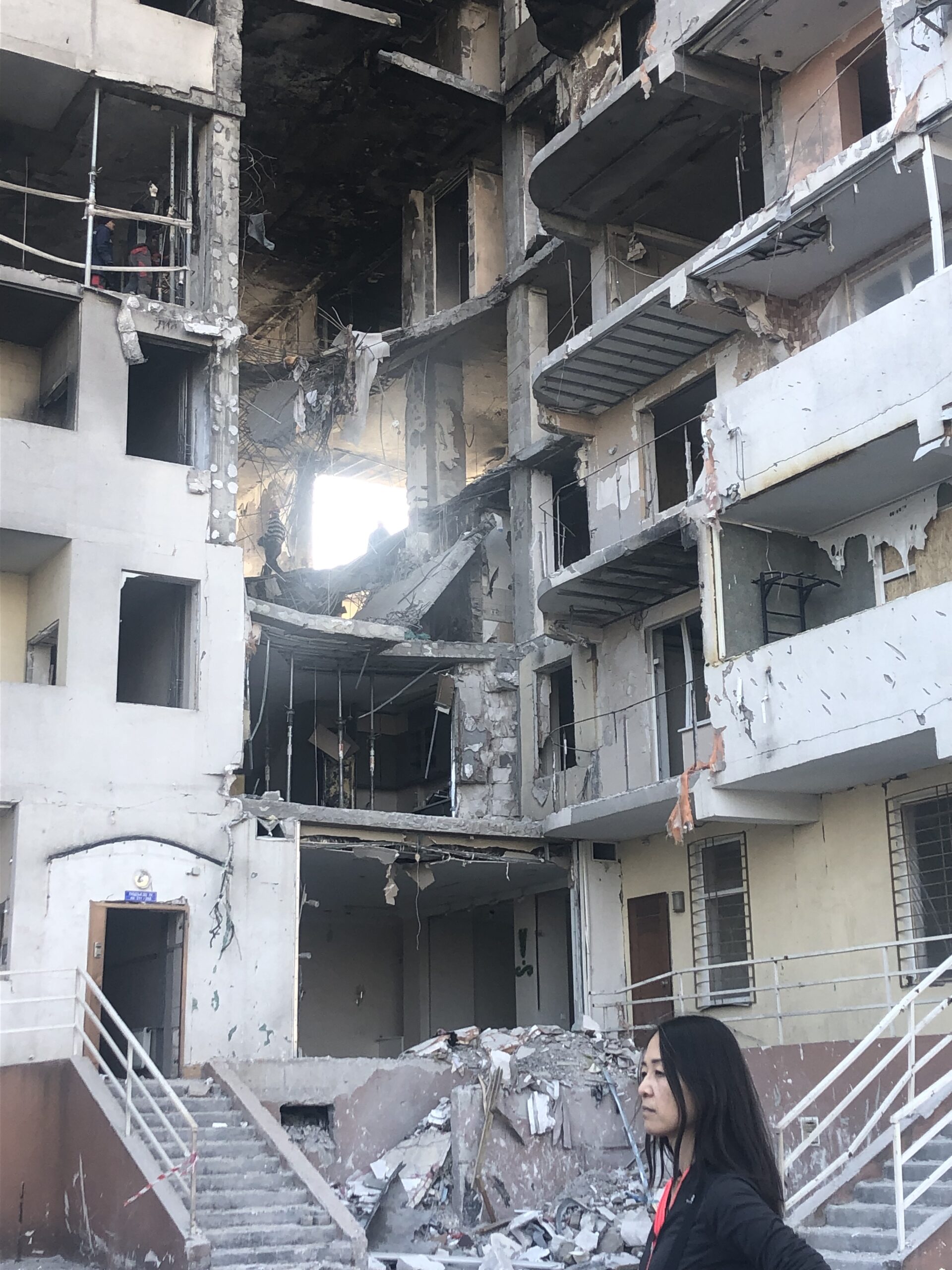 船越宣教師現地報告  オデーサの住宅街が被弾 元日曜学校の生徒が戦死