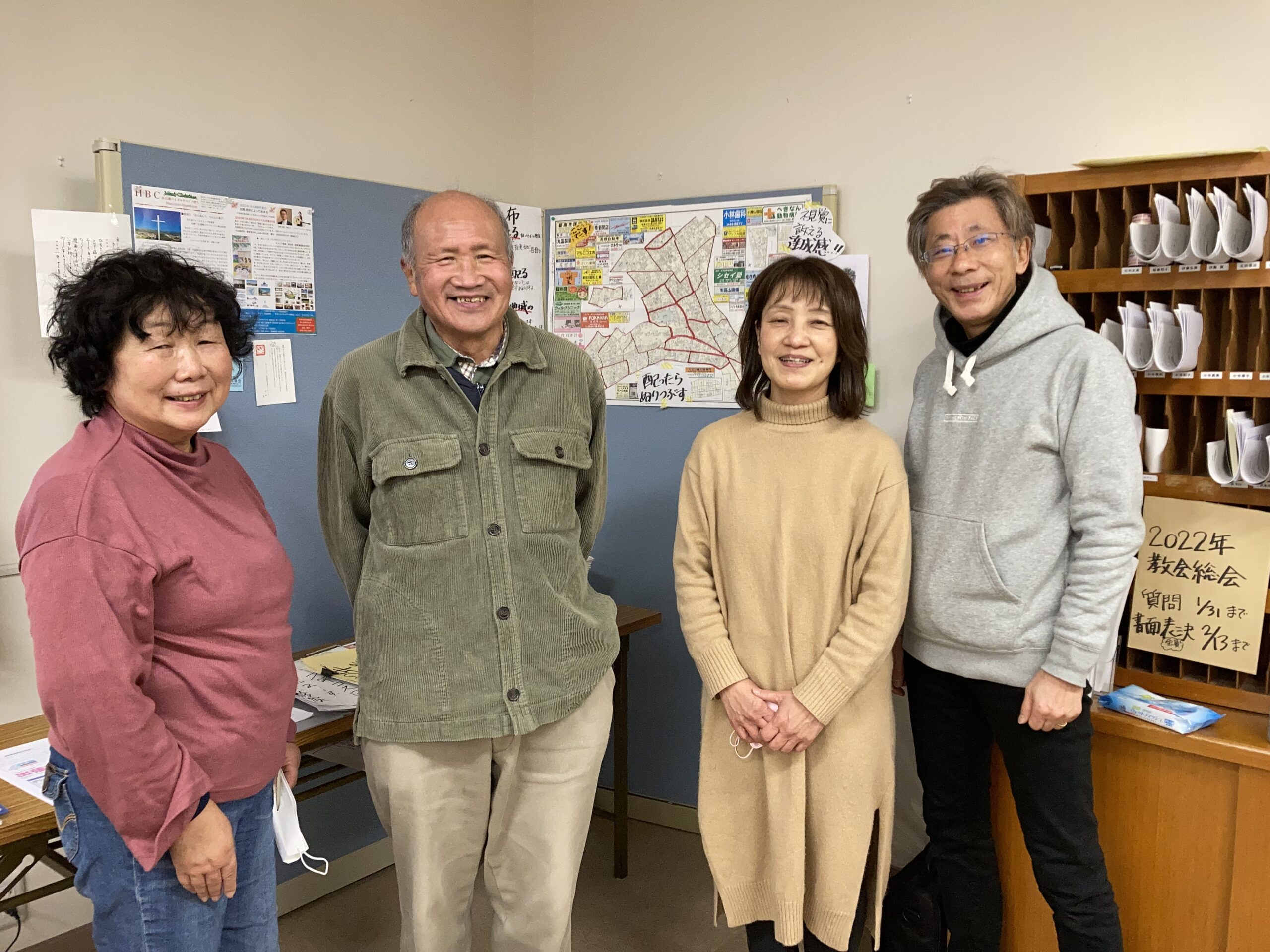 一人でしてきたトラクト配布が教会全体の宣教の働きになった  「オイコス計画」で一致  碧南聖書教会