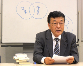 聖学院・清水新学長　日本思想と信仰を講演　「国民道徳」「相対主義」超え