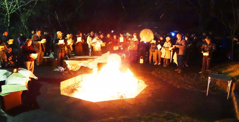 熊本バンド 時代越え、震災越え 141周年記念早天祈祷会