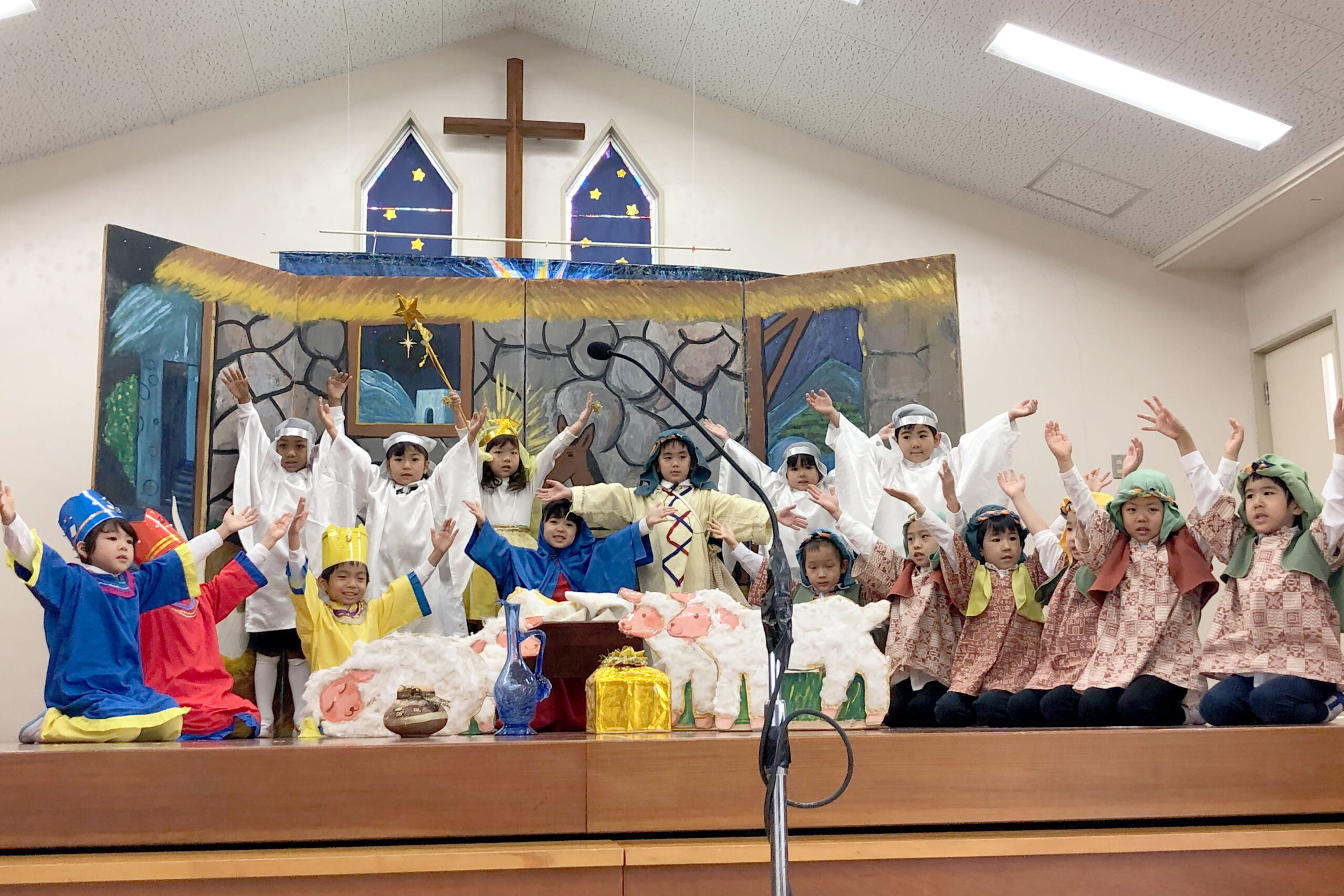 【沖縄】「光の子」育てて50年　宇地泊キリストの教会付属慈愛幼稚園