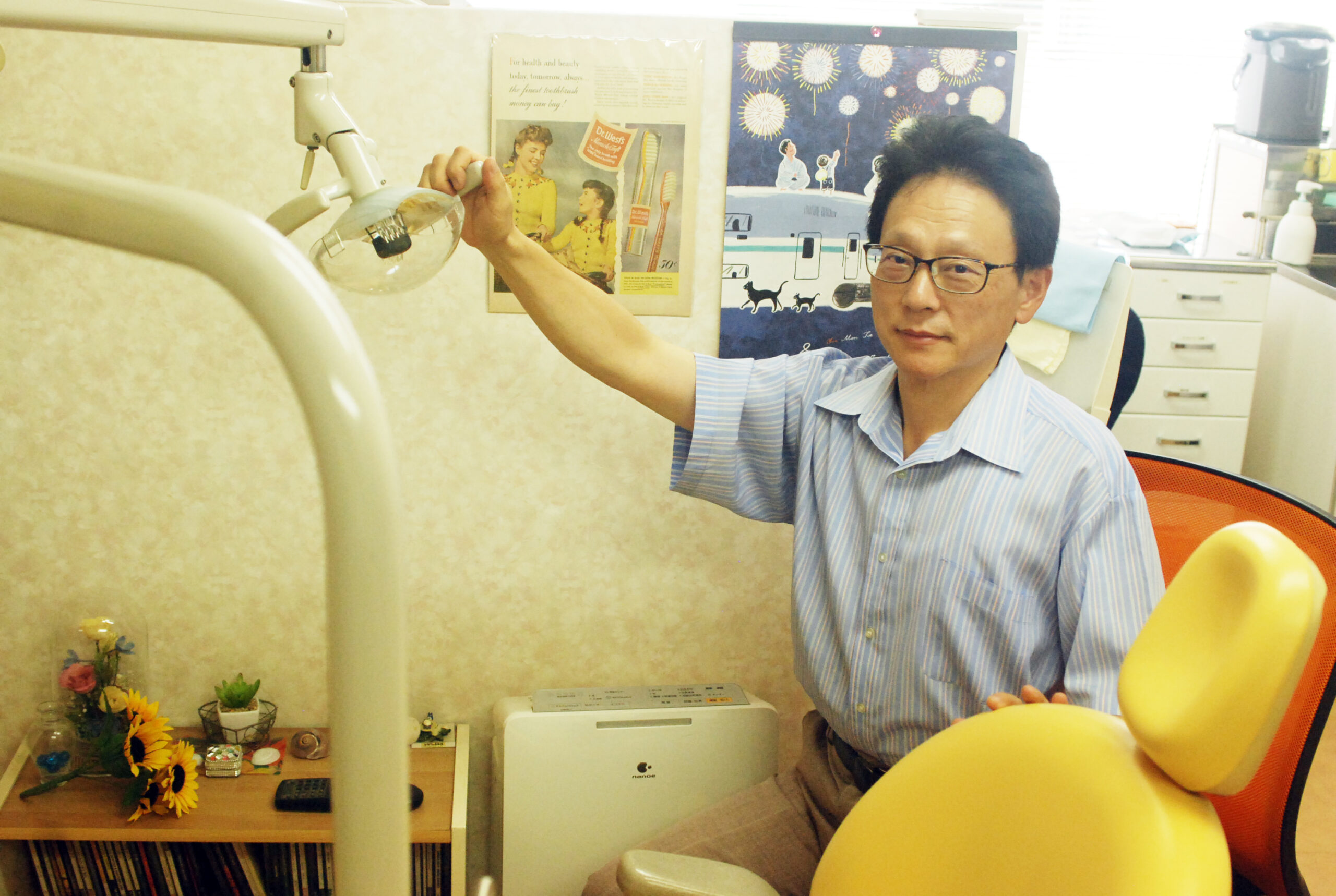 「こんなに話を聞いてくれてうれしい」と言われ 「患者さんに恵まれた」 「歯科医療と福音」掲げて22年　平山健さん