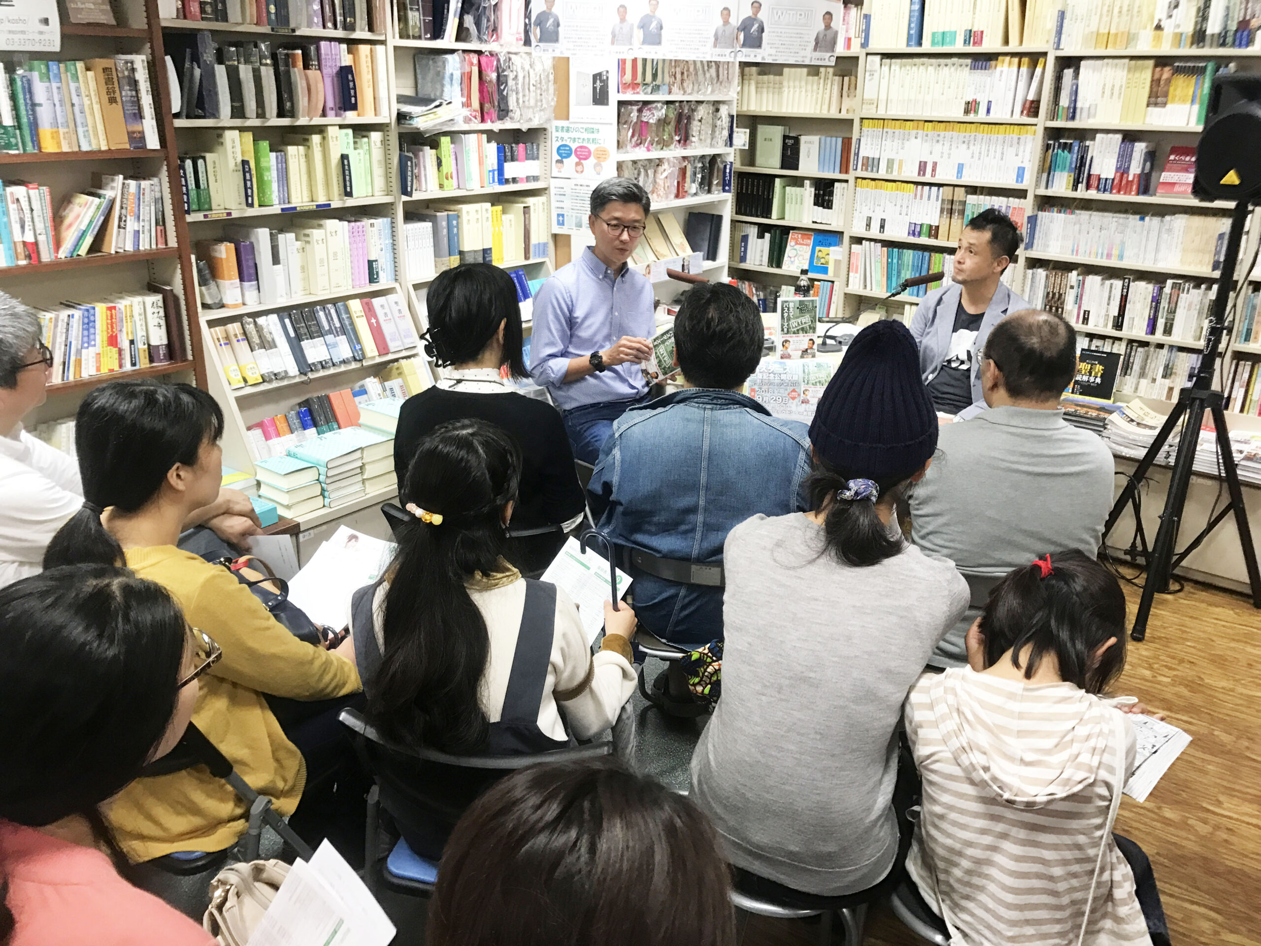 牧師本音トーク番組「What The Pastors!!」 が本に　 「イエス様大好き」トーク炸裂 オアシス新宿店で出版記念公開収録インストアライブ