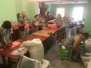 「HOPEニコライエフの準備中です」ウクライナ船越宣教師報告 2022年8月10、11日