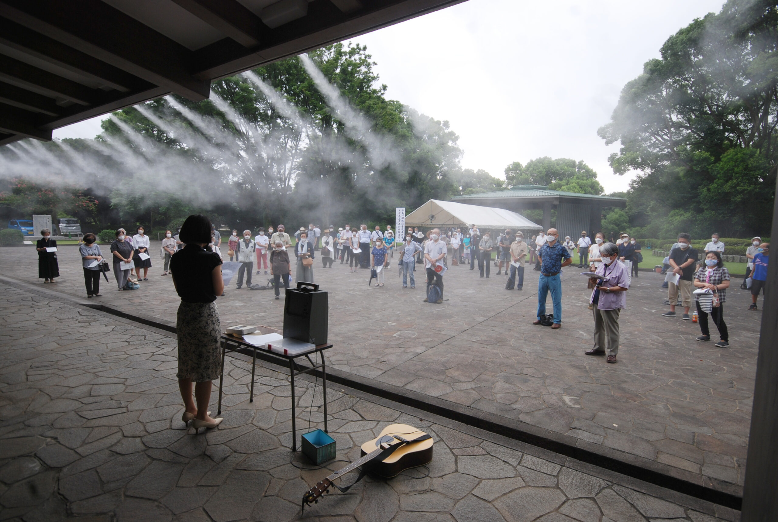 ８・15平和祈祷会で長尾氏「追いはぎが隣人になるには」 千鳥ヶ淵戦没者墓苑で