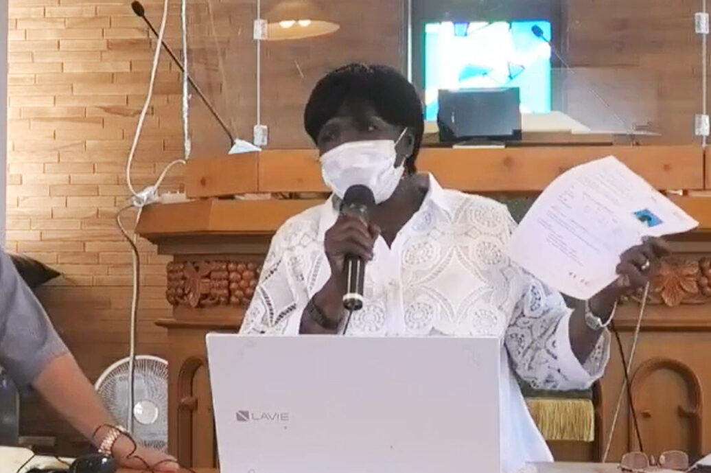 「愛なしで平和 はありえない」　 入管収容者支援 エリザベスさん　 平和講演会