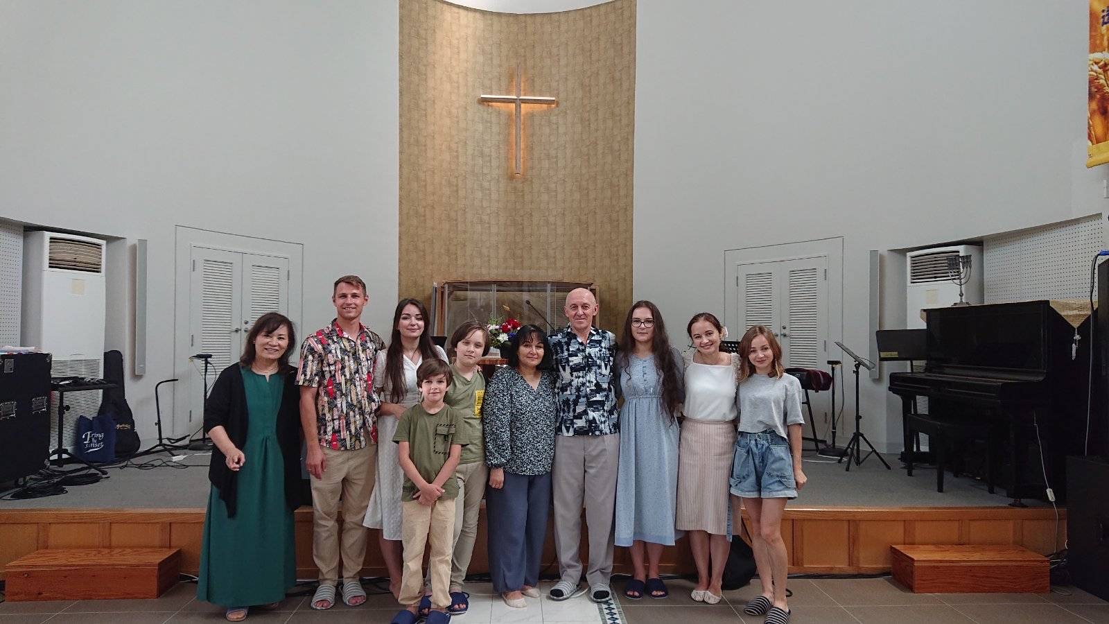 【沖縄だより】教会と地域でウクライナ支援　ナディヤ宣教師がもたらした祝福