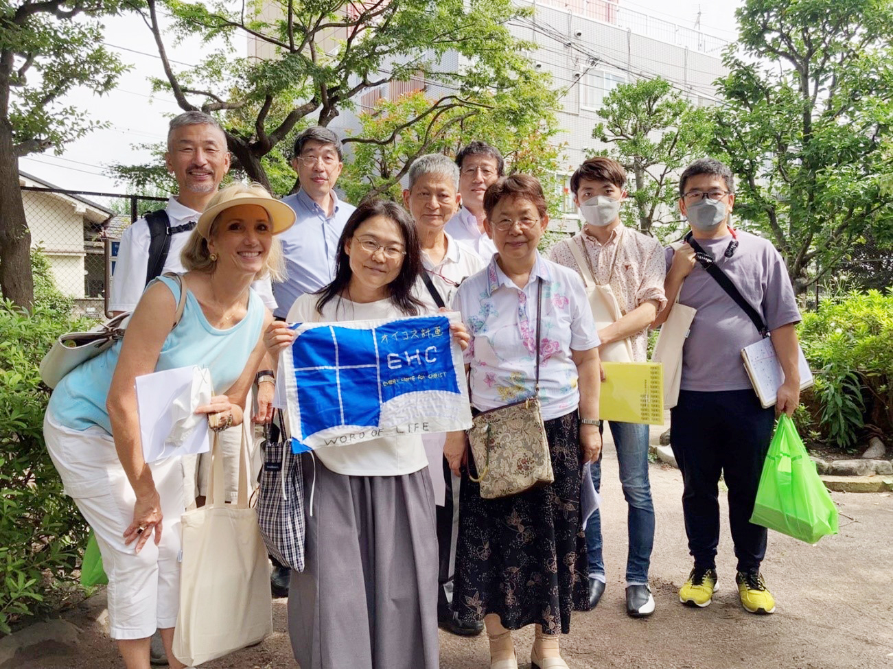 東京・中野区全家庭20万世帯にトラクト　オイコス計画　EHC、地域教会と協力で