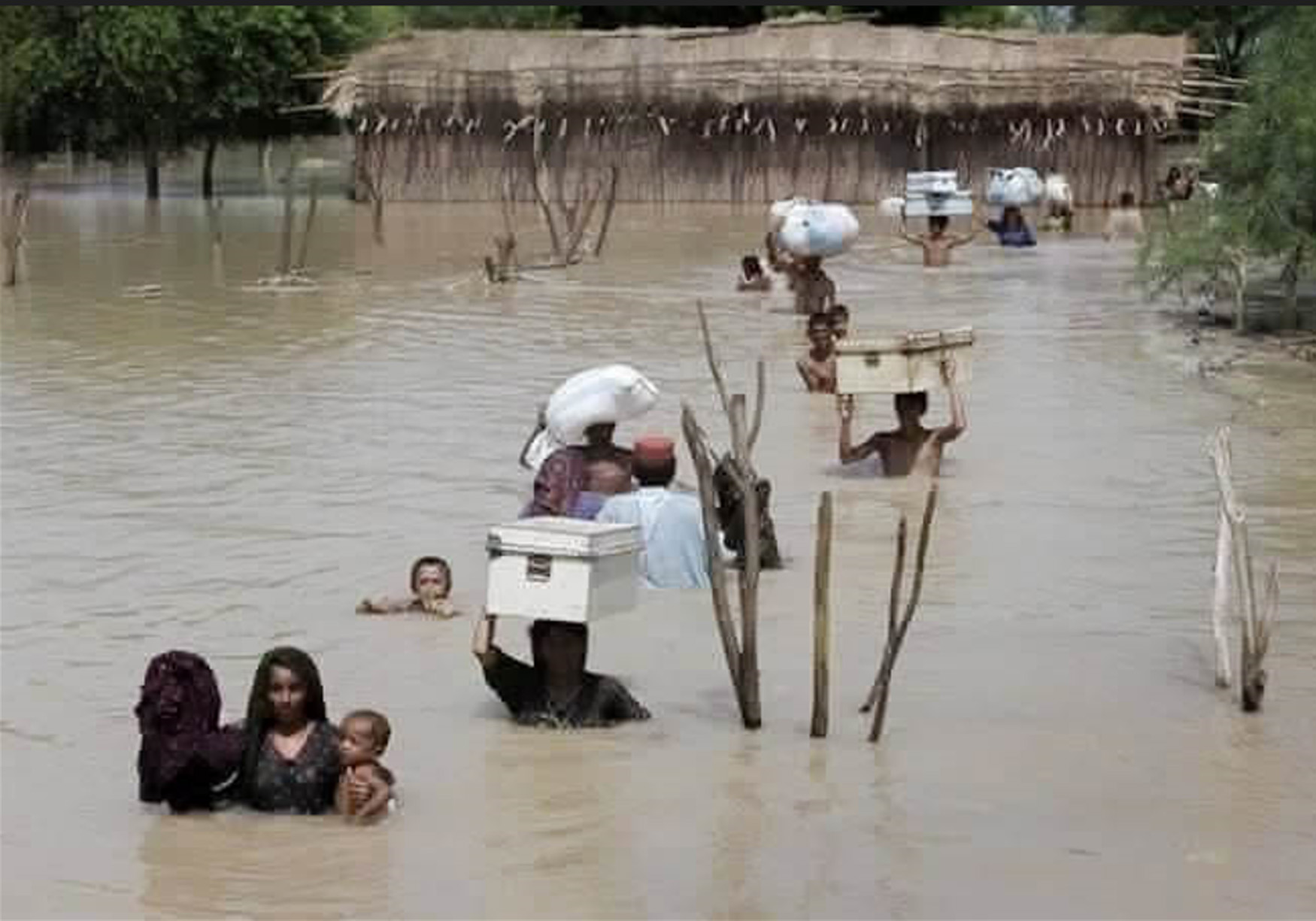 国土の3分の1浸水 3,300万人超被災  パキスタン洪水被災者への緊急募金開始  ハンガーゼロ