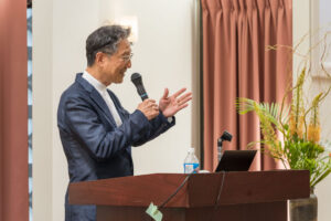 オリブ山病院 CPEプログラムで笹子氏 「健全な神との関係に戻らなければ本当の救いはない」