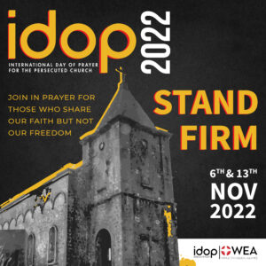 「迫害下にある教会のための国際祈祷日２０２２」呼びかけ