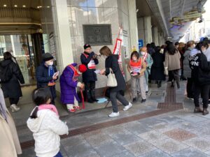 救世軍「社会鍋」 今年も各地で