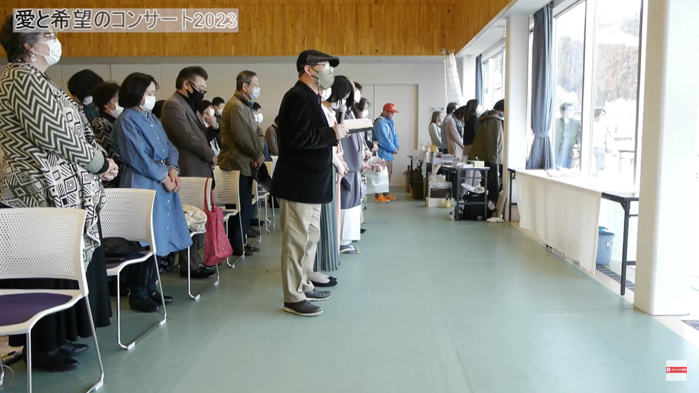 ３年ぶり対面で「愛と希望のコンサート」  ゴスペル亭パウロさん  気仙沼でも稲むらの火を