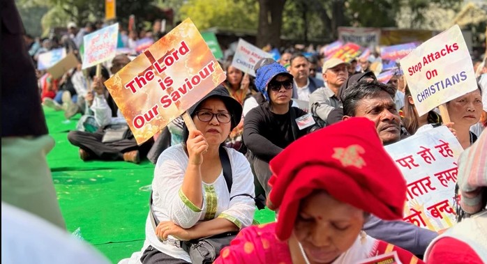 インド迫害に抗議2万人　「平和解決」求める声明　現地福音同盟